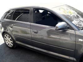 Хром молдинг нижней окантовки стекол Carmos для Audi A3 2004-2012 Хром молдинг на Ауди А3 6шт