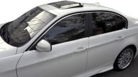Хром молдинг нижней окантовки стекол Carmos для BMW 3 E90/91/92/93 2005-2011 Хром молдинг на БМВ 3 Е90/91/92/93 4шт