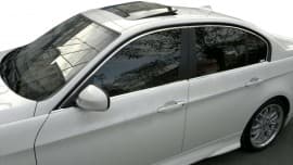 Хром молдинг нижней окантовки стекол Carmos для BMW 3 F30/31 2012-2019 Хром молдинг на БМВ 3 F30/31 4шт