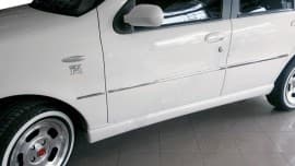 Хром молдинг дверной Omsa Line из нержавейки для Fiat Palio 1998+ Хром молдинг на Фиат Палио 6шт