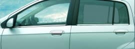 Хром молдинг нижней окантовки стекол Carmos для Hyundai Getz 2002-2012 Хром молдинг на Хюндай Гетц 6шт