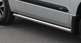 Боковые пороги трубы D60 для Citroën Jumper 2014+ средняя база Can-Otomotiv
