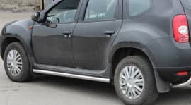 Боковые пороги трубы D60 для Dacia Duster 2010-2018 Can-Otomotiv