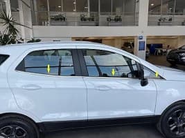 Хром молдинг нижней окантовки стекол Omsa Line для Ford Ecosport 2012-2016 Хром молдинг на Форд Экоспорт 6шт