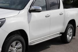 Боковые пороги площадки D51 для Toyota Hilux 2015-2019 Can-Otomotiv