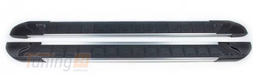 Erkul Боковые пороги площадки из алюминия RedLine V1 для Mini Cooper Clubman 2014+ - Картинка 1