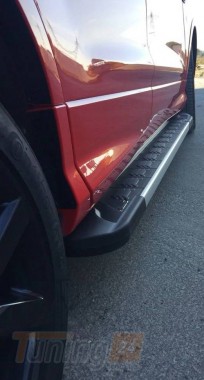 Erkul Боковые пороги площадки из алюминия RedLine V1 для Ford Kuga 2012-2019 - Картинка 2