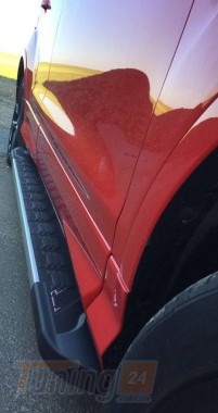 Erkul Боковые пороги площадки из алюминия RedLine V1 для Ford Kuga 2012-2019 - Картинка 4