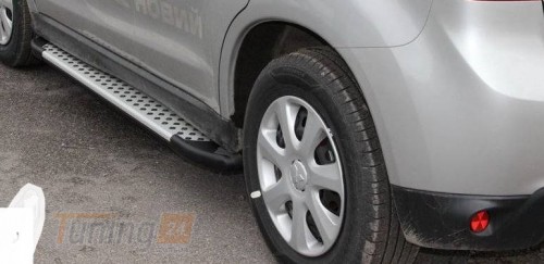 Erkul Боковые пороги площадки из алюминия X5-тип для Citroën C4 Aircross 2012+ - Картинка 2