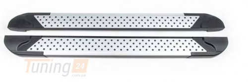 Erkul Боковые пороги площадки из алюминия X5-тип для Peugeot 4008 2012+ - Картинка 5