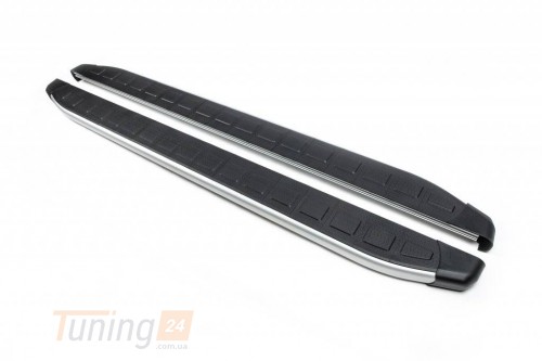 Erkul Боковые пороги площадки из алюминия Fullmond для BMW X3 E83 2003-2010 - Картинка 2