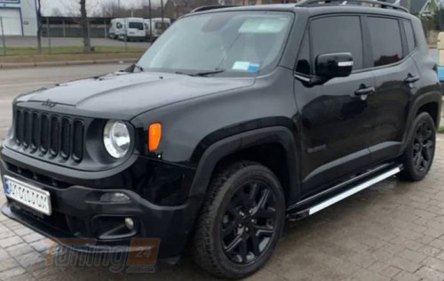 Erkul Бічні пороги майданчика з алюмінію Maya V1 для Jeep Renegade 2014  - Зображення 1