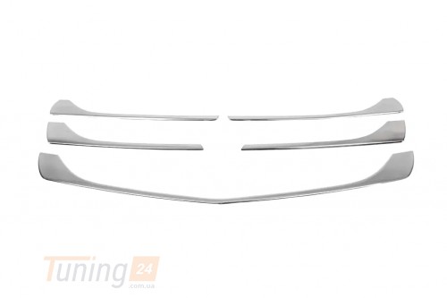 Carmos Хром накладки на решетку радиатора для Mercedes Vito W447 2014-2020 из нержавейки 5шт - Картинка 1
