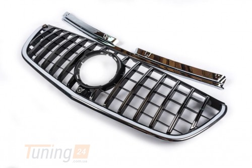 Cixtai Накладка на решетку радиатора для Mercedes Vito W447 2014+ GT Chrome - Картинка 3