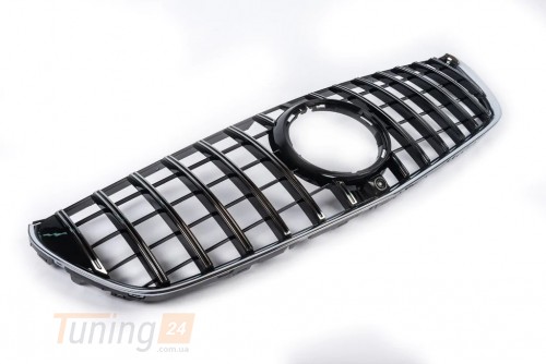 Cixtai Накладка на решетку радиатора для Mercedes V-class W447 2015-2019 GT Chrome - Картинка 4