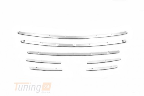 Libao Хром накладки на решетку бампера для BMW X6 F16 2014-2019 - Картинка 4