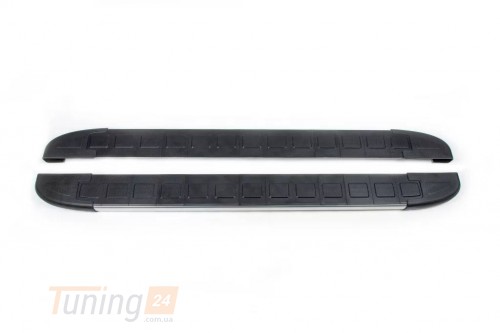 Erkul Боковые пороги площадки из алюминия Duru для Nissan Pathfinder R51 2010-2014 - Картинка 1