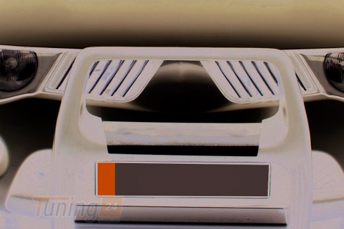 Omsa Хром накладки на решетку радиатора для Mitsubishi L200 2006-2012 из нержавейки 14шт - Картинка 1