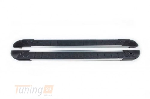 Erkul Боковые пороги площадки из алюминия RedLine V1 для Nissan Murano Z51 2008-2014 - Картинка 1