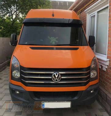 Omsa Хром накладки на решетку радиатора для Volkswagen Crafter 2011-2017 из нержавейки 6шт - Картинка 2