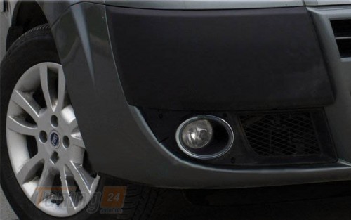Carmos Хром накладки на противотуманки для Fiat Doblo 2 2005-2010 из нержавейки 2шт - Картинка 1