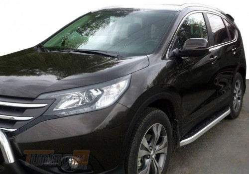 Erkul Бічні пороги майданчика з алюмінію Fullmond для Honda CR-V 2016-2022 - Зображення 1