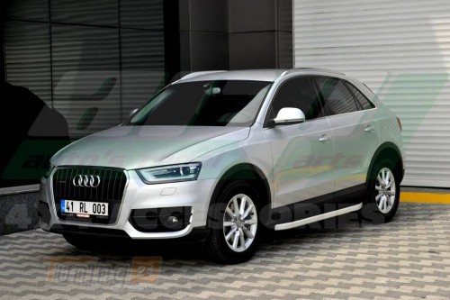 Erkul Бічні пороги алюмінієвого майданчика Fullmond для Audi Q3 2014-2019 - Зображення 2