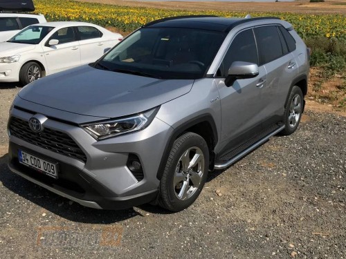 Erkul Бічні пороги майданчика з алюмінію Maydos V2 для Toyota RAV4 2019  - Зображення 1