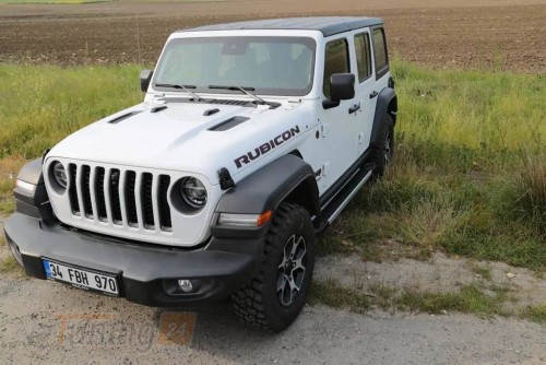 Erkul Бічні пороги майданчика з алюмінію RedLine для Jeep Wrangler (JL) 2018  - Зображення 1