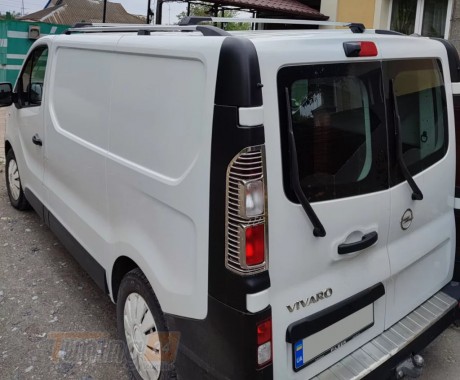 Carmos Хром накладки на стопи для Renault Trafic 2015-2019 з ABS-пластику 2шт - Зображення 4