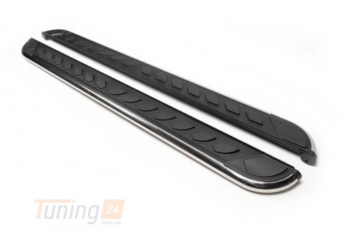 Erkul Боковые пороги площадки из алюминия Maydos V1 для BMW X5 F15 2013-2018 - Картинка 2