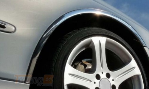 Carmos Хром накладки на арки для Mercedes GLK сlass X204 2008-2012 из нержавейки 4шт - Картинка 2