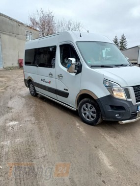 Carmos Хром накладки на арки для Opel Movano 2010+ из нержавейки 4шт - Картинка 1