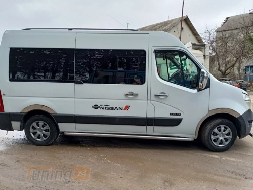 Carmos Хром накладки на арки для Renault Master 2011+ из нержавейки 4шт - Картинка 2