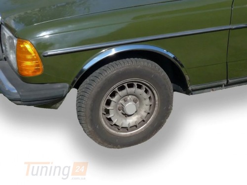 Carmos Хром накладки на арки для Mercedes W123 1975-1986 из нержавейки 4шт - Картинка 1