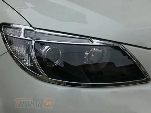 Libao Хром накладки на фары для BYD S6 2010-2017 из ABS-пластика 2шт - Картинка 1