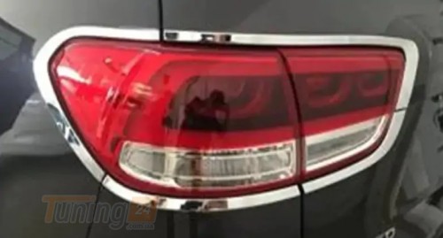 Libao Хром накладки на стопы для Kia Sorento UM 2015-2020 из ABS-пластика 2шт - Картинка 1