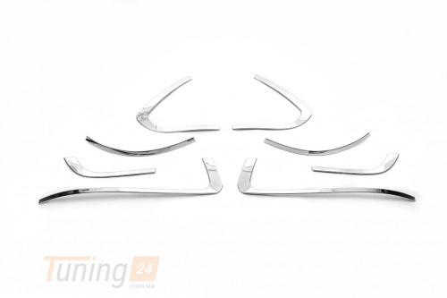 Libao Хром накладки на стопы для Kia Sorento UM 2015-2020 из ABS-пластика 2шт - Картинка 2