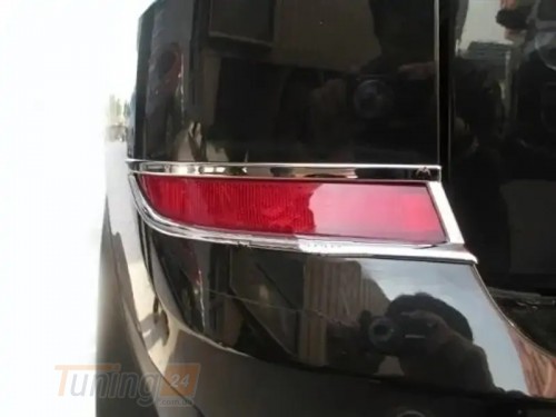 Libao Хром накладки на задние противотуманки для BMW X5 E70 2007-2013 из ABS-пластика 2шт - Картинка 1