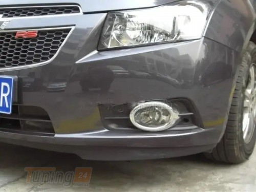 Libao Хром накладки на противотуманки для Chevrolet Cruze Hb 2012-2015 из ABS-пластика 2шт - Картинка 3