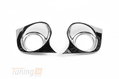 Libao Хром накладки на противотуманки для Geely Emgrand X7 2011+ из ABS-пластика 2шт - Картинка 1
