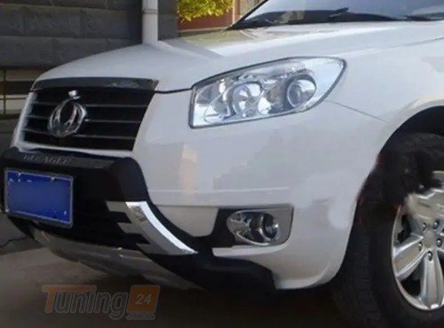 Libao Хром накладки на противотуманки для Geely Emgrand X7 2011+ из ABS-пластика 2шт - Картинка 3