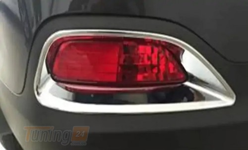 Libao Хром накладки на задние противотуманки для Kia Sorento UM 2015-2020 из ABS-пластика 2шт - Картинка 2