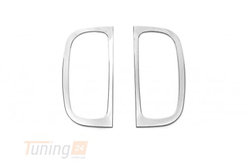 Libao Хром накладки на задние противотуманки для Kia Sorento XM 2013-2014 из ABS-пластика 2шт - Картинка 2