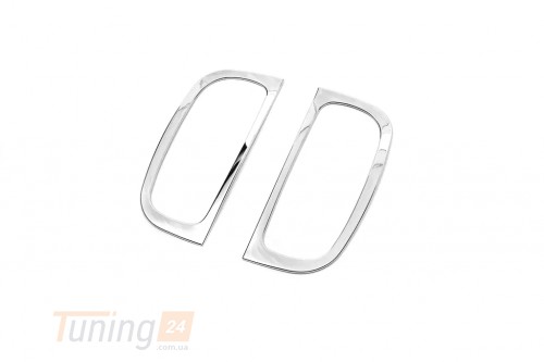 Libao Хром накладки на задние противотуманки для Kia Sorento XM 2013-2014 из ABS-пластика 2шт - Картинка 3