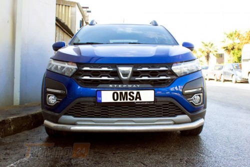Omsa Хром накладки на противотуманки для Dacia Sandero 2021+ из нержавейки 2шт - Картинка 3