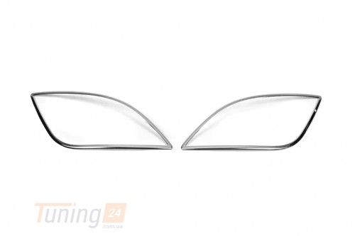 Omsa Хром накладки на противотуманки для Hyundai I20 2012-2014 из нержавейки 2шт - Картинка 2
