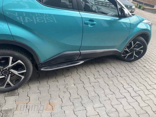 NIKEN Бічні оригінальні пороги V2 для Toyota C-HR 2016  - Зображення 3