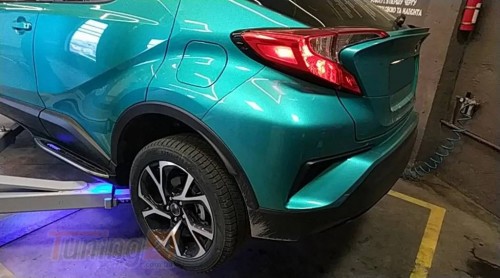 NIKEN Бічні оригінальні пороги V2 для Toyota C-HR 2016  - Зображення 5