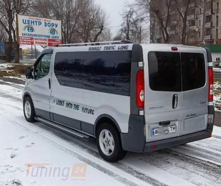 Erkul Боковые пороги площадки из алюминия X5-тип для Nissan Primastar 2001-2014 - Картинка 4